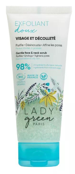 Lady Green Zachte Gezichtsscrub 75 ml