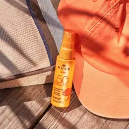 Nuxe Sun Spray Solaire Délicieux haute protection SPF50 visage et corps 50ml