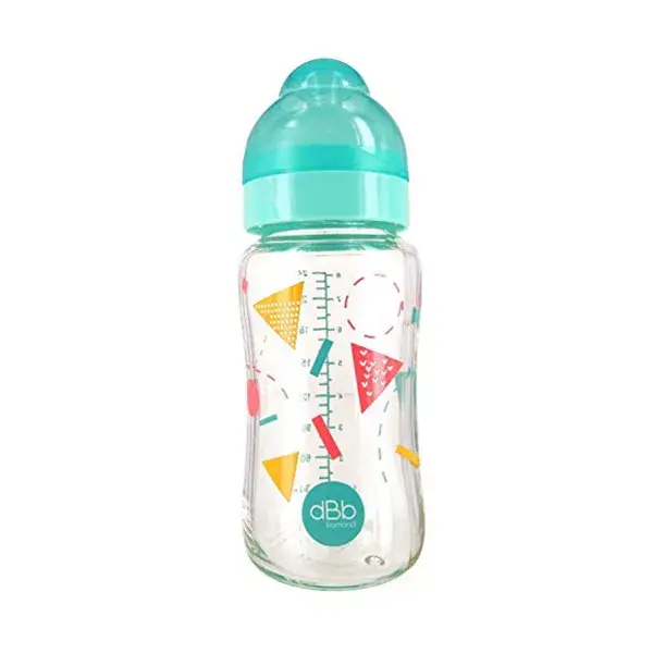 dBb Remond Mint Geometry Baby Bottle 330ml 