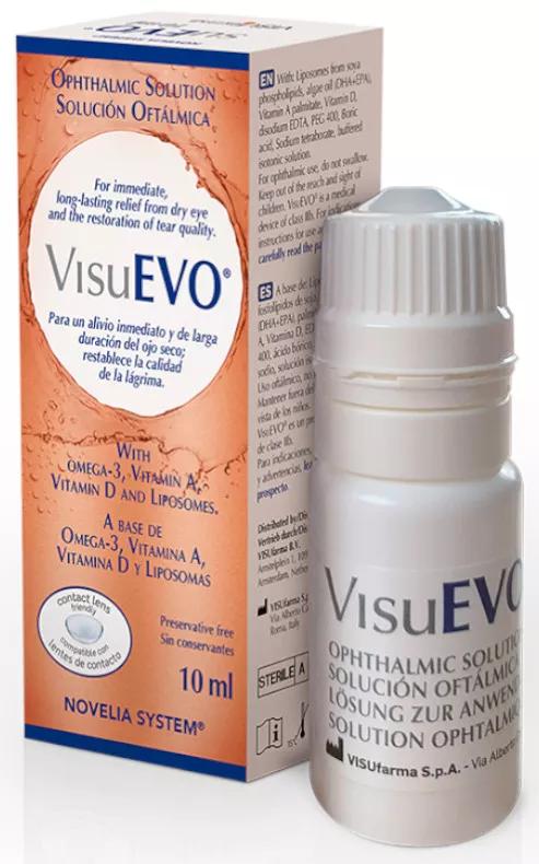 VISUfarma VisuEvo Gouttes Oculaires pour Yeux Secs 10 ml