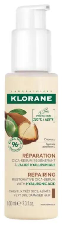 Klorane Cica-Sérum Réparateur Cheveux Secs et Abîmés 100 ml