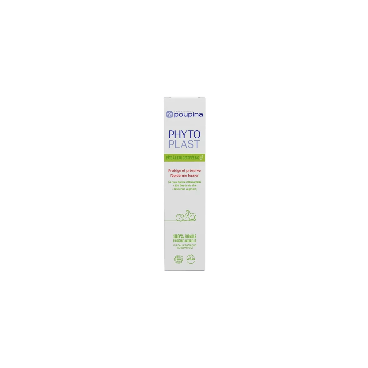 Poupina Phytoplast Pâte à l'Eau Bio 65 g 2