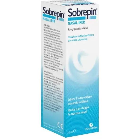 Sobrepin Nasal Iper Soluzione Ipertonica Spray Con Estratti Naturali 30 ml