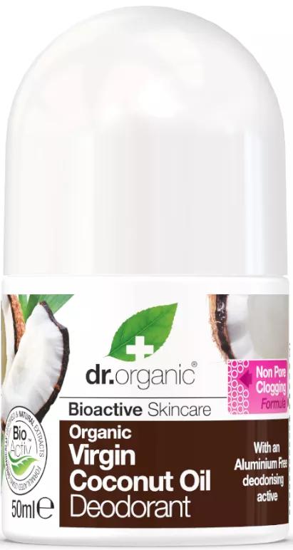 Dr. Organic desodorizante de Óleo de Coco Orgánico 50ml