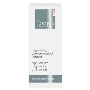 Ziaja Med Crème de Nuit Blanchissante Anti-Rides 50ml