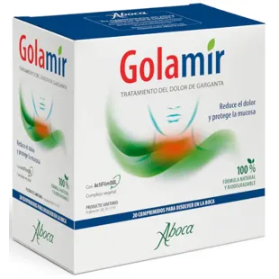 Aboca Golamir 2ACT Keelirritatie 20 tabletten