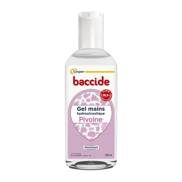 BACCIDE Désinfectant Gel hydroalcoolique Parfum Pivoine 100ml