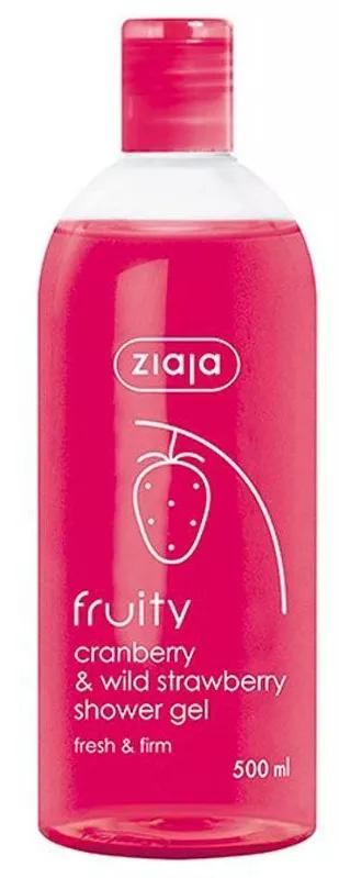 Imagen de Ziaja Gel de Baño Fruity Arándano Rojo y Fresa Silvestre 500 ml