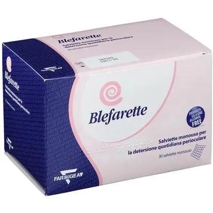 Blefarette Salviette Monouso Oculari 30 Pezzi