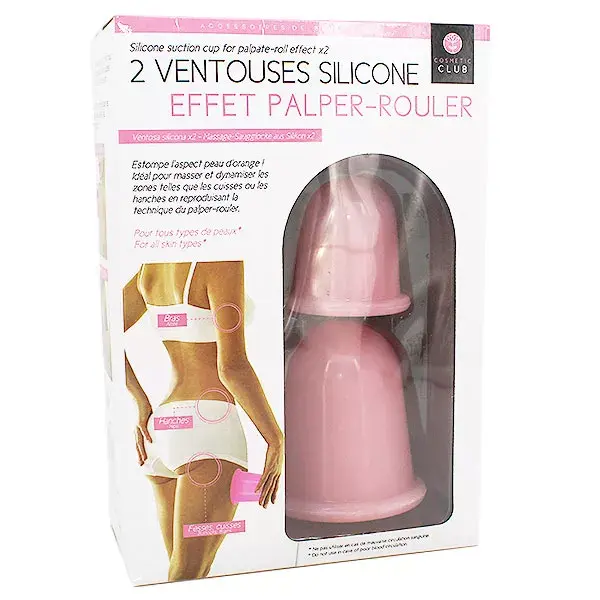 VENTOUSE SILICONE ANTI-CELLULITE X2 M12