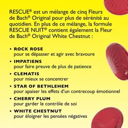 RESCUE Nuit Pastilles