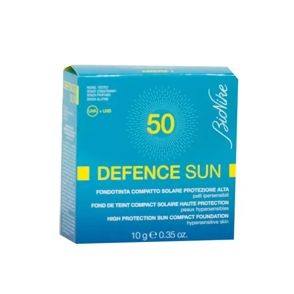 Defensa Bionike sol 50 Fond de Teint compacto solar color mbar N1 10g