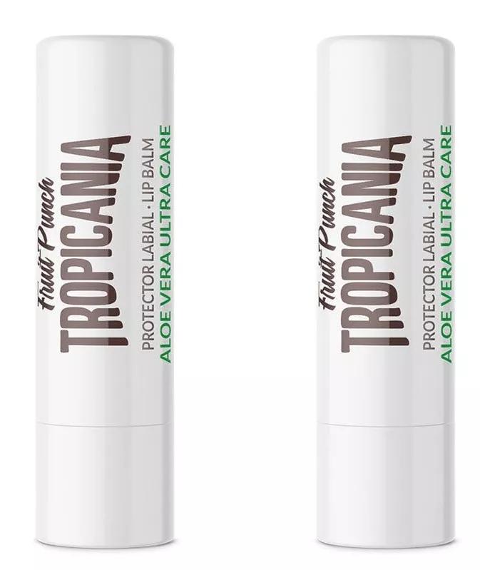 Tropicania Protetor Labial Aloe Vera Ultra Care SPF15 4 gr 2x1