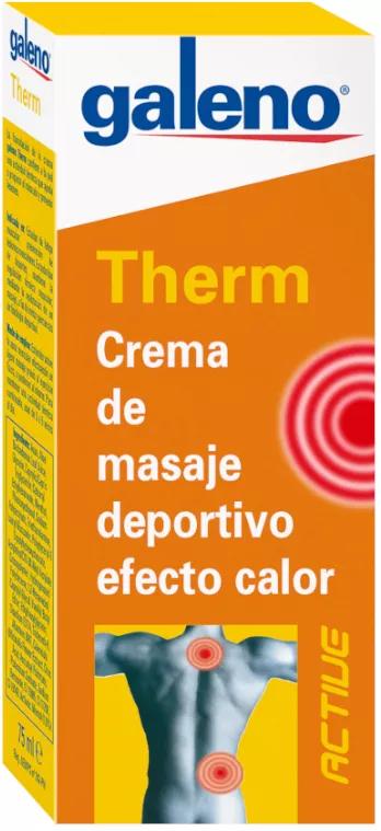 Galeno Active Therm Crema Masaje Deportivo Efecto Calor 75 ml