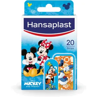 Hansaplast Band-Aids Júnior Mickey e Amigos Disney 20 unidades