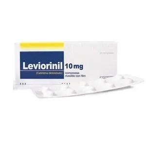 Leviorinil 10 mg Cetirizina dicloridrato Rinite 7 Compresse Rivestite