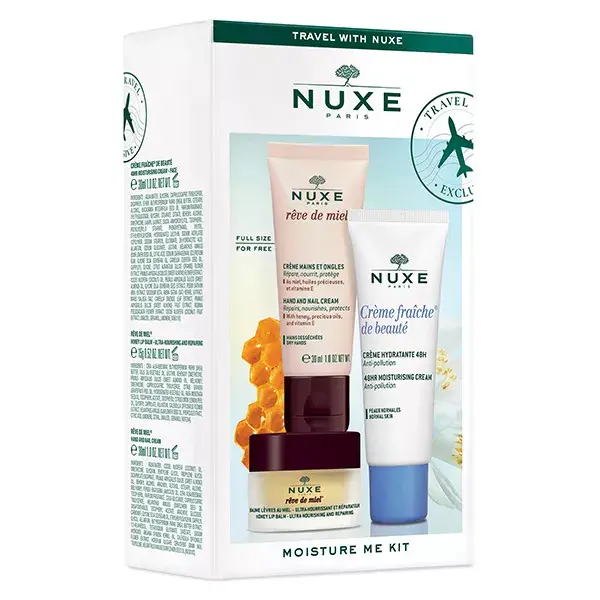 Nuxe Coffret Kit de Viaje Hidratación Moisture Me