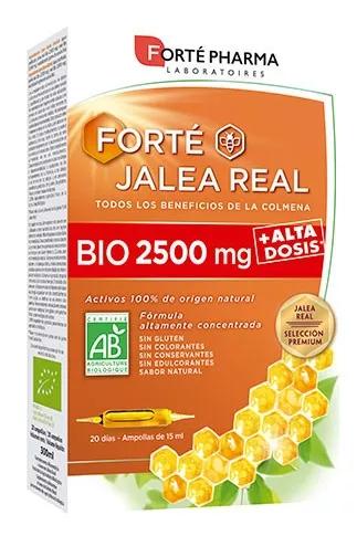 Forté Pharma Forté Jalea Real 2500 mg 20 Ampollas