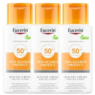 Eucerin Solar Body Allergy Protect LSF 50+ 3x150 ml