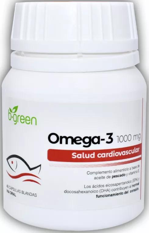 b-green Omega 3 1000mg 48 Cápsulas Blandas