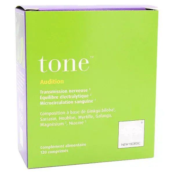 New Nordic Audition Tone 120 tablets