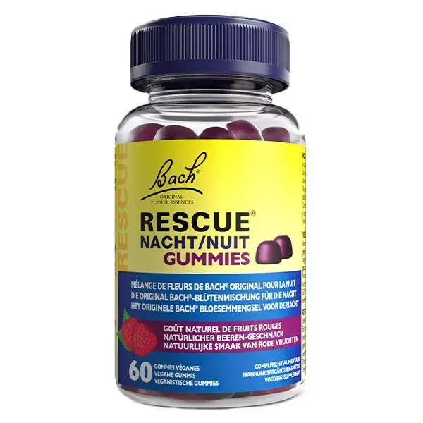 RESCUE NUIT® Gummies Red Fruit Flavor 60 units