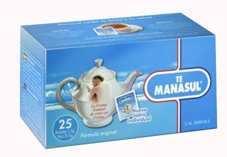 Infusion de thé Manasul 25 sachets