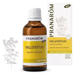 Pranarom Huile de Macération BIO Millepertuis 50ml