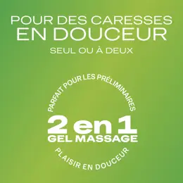 Durex Gel Massage Lubrifiant Douceur à Base d'Eau 2 en 1 - Aloe Vera - 200ml