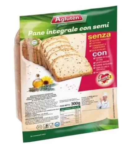 Agluten Green Pane Integrale Con Semi Senza Glutine 300 g