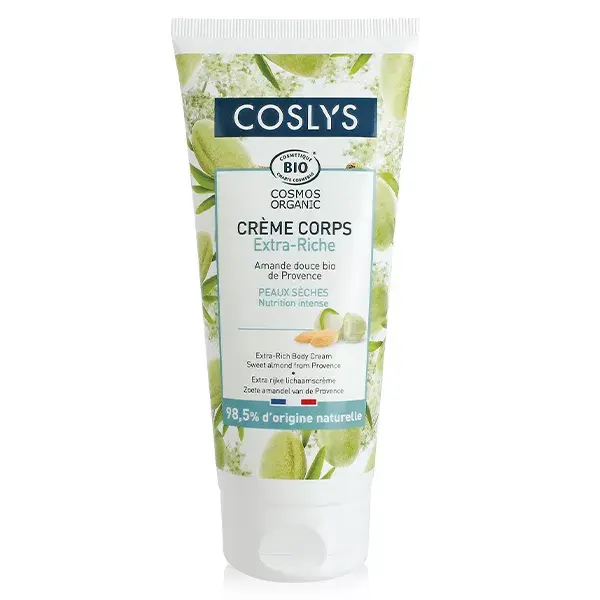 Coslys Crème Corps Extra Riche Amande Douce Bio 200ml