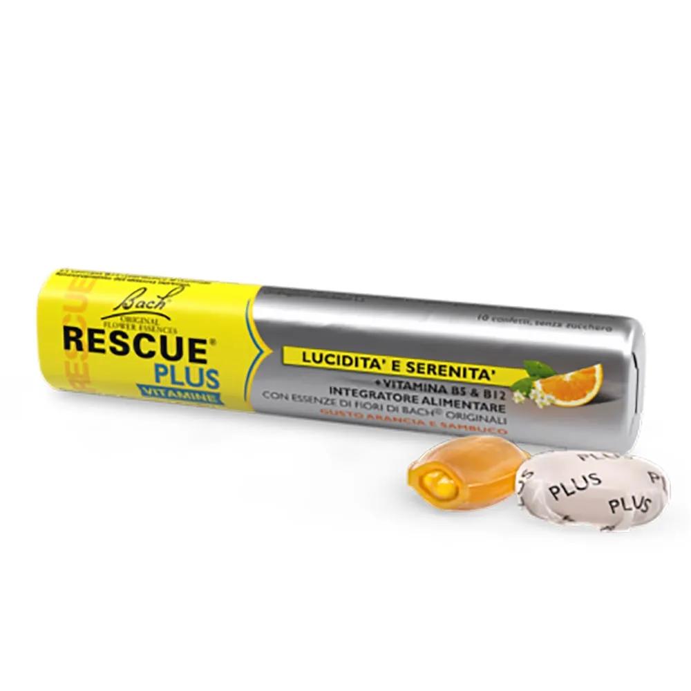 Rescue Plus Confetti Arancia e Sambuco 10 Pezzi