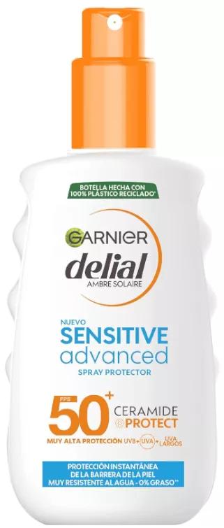 Garnier Delial Sensitive Advance Spray Protetor Solar SPF50+ 150 ml