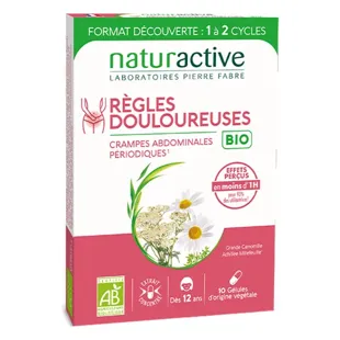 Naturactive Mestruazioni Dolorose Crampi Addominali BIO 10 capsule