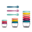 Babymoov Set varied feeding bowls 0m 3 x 0ml 3x180ml 6x250ml soft spoon