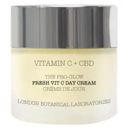 London Botanical Laboratories Crème de Jour Pro-Glow Fresh à la Vitamine C et au CBD 50ml