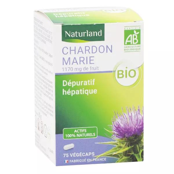 Naturland Chardon Marie Bio - 75 Cápsulas Vegetales