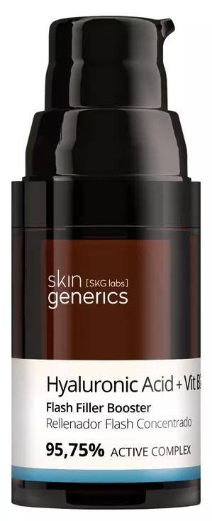 Skin Generics Flash Filler Booster Hyaluronzuur + Vit B3 95,75% 20 ml