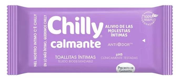 Chilly Toalhitas Íntimas Fórmula Suave delicado