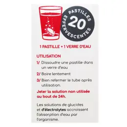 Hydratis Solution d'Hydratation Fruits des Bois Lot de 3 x 20 pastilles