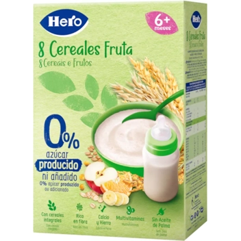 Farmacia Fuentelucha  Hero 8 Cereales Cacao 340 g