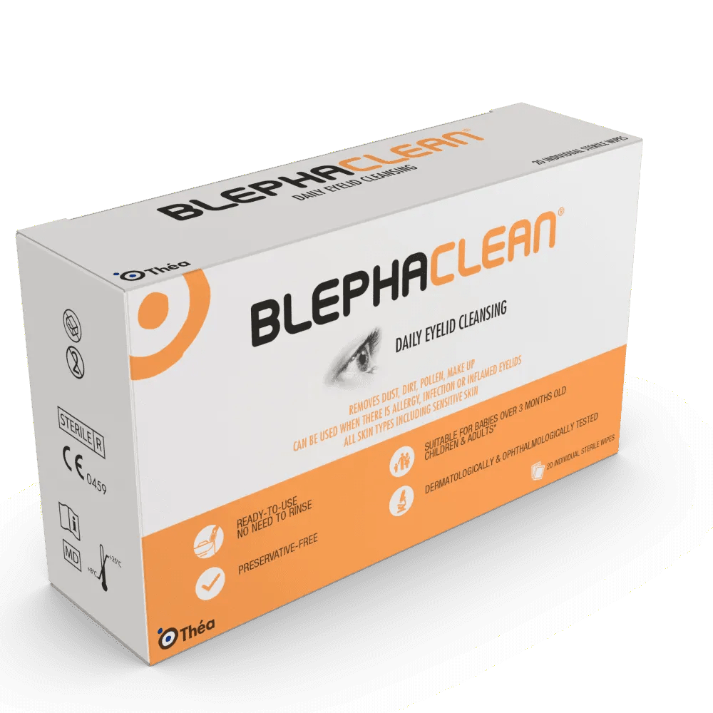 Blephaclean Garze Sterili Oculari 20 Pezzi