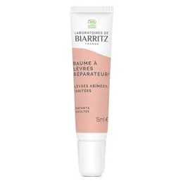 Laboratoires de Biarritz Soins Réparateurs Baume à Lèvres Bio 15ml