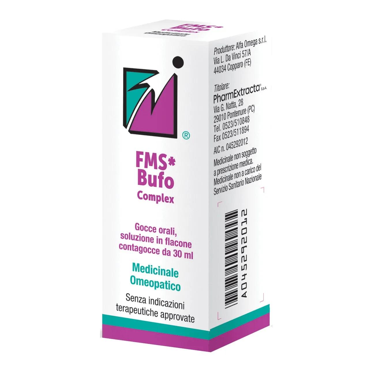 FMS Bufo Complex Gocce Orali 30 ml