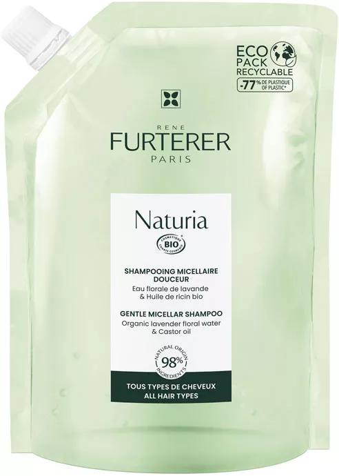 René Furterer Naturia Champú Micelar Suave Ecopackaging 400 ml