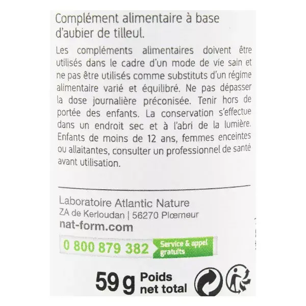 Nat & Form Bio Aubier de Tilo 200 comprimidos