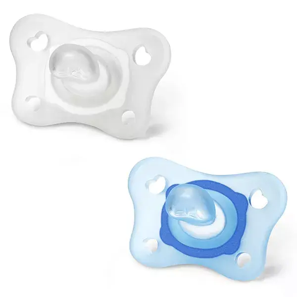 Chicco Physio Forma Mini Soft Pacifier +0m Blue Set of 2