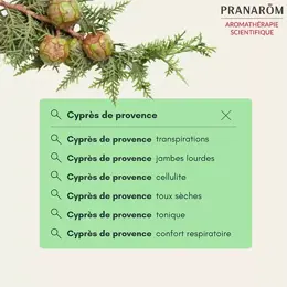 Pranarom Huile Essentielle Cyprès de Provence 10ml