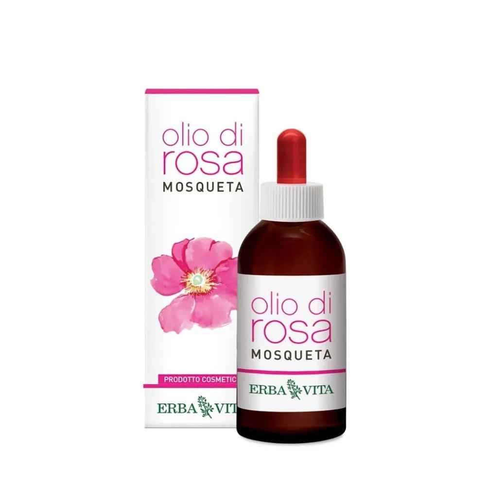 Erba Vita Olio di Rosa Mosqueta Idratante Elasticizzante Corpo 10 ml