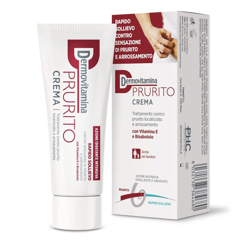 Dermovitamina Prurito Crema Contro Prurito e Arrossamento 30 ml